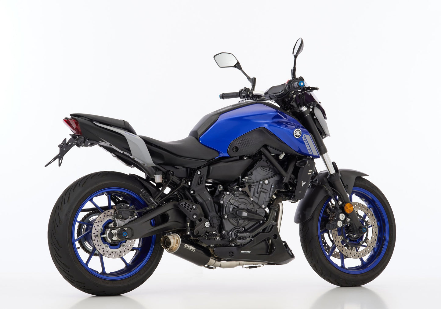 Línea Completa SHARK SRC 4 Yamaha MT-07/ R7/ Tracer 7/ XSR700 (2014-2026) HOMOLOGADO