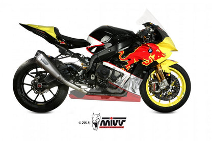 Non-homologated full exhaust Mivv FULL EXHAUST in Titanium for BMW S / M 1000 RR 17-18 