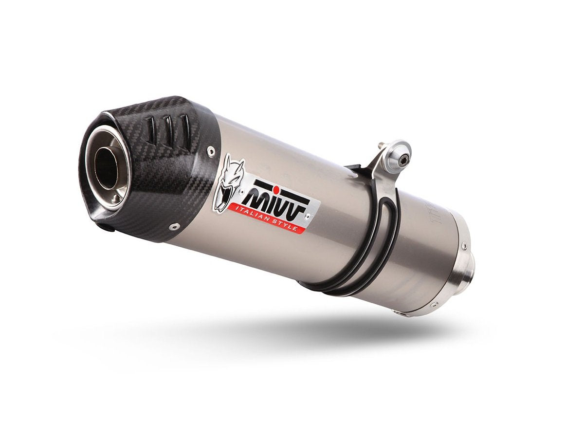 Escape homologado Mivv OVAL en Titanio para BMW R 1250 GS 19-23 | R 1250 GS ADVENTURE 19-23