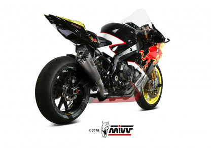 Non-homologated full exhaust Mivv FULL EXHAUST in Titanium for BMW S / M 1000 RR 17-18 