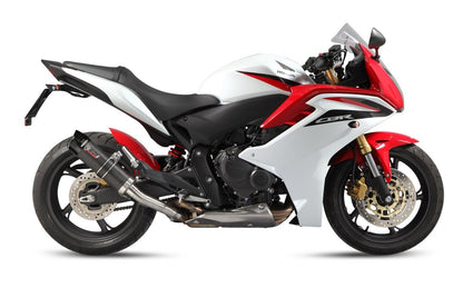 Escape de carbono aprovado pela Mivv GP para HONDA CB 600 F HORNET 07-13 | CBR 600 F/FS 11-13