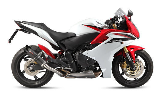Escape homologado Mivv GP en Carbono para HONDA CB 600 F HORNET 07-13 | CBR 600 F/FS 11-13