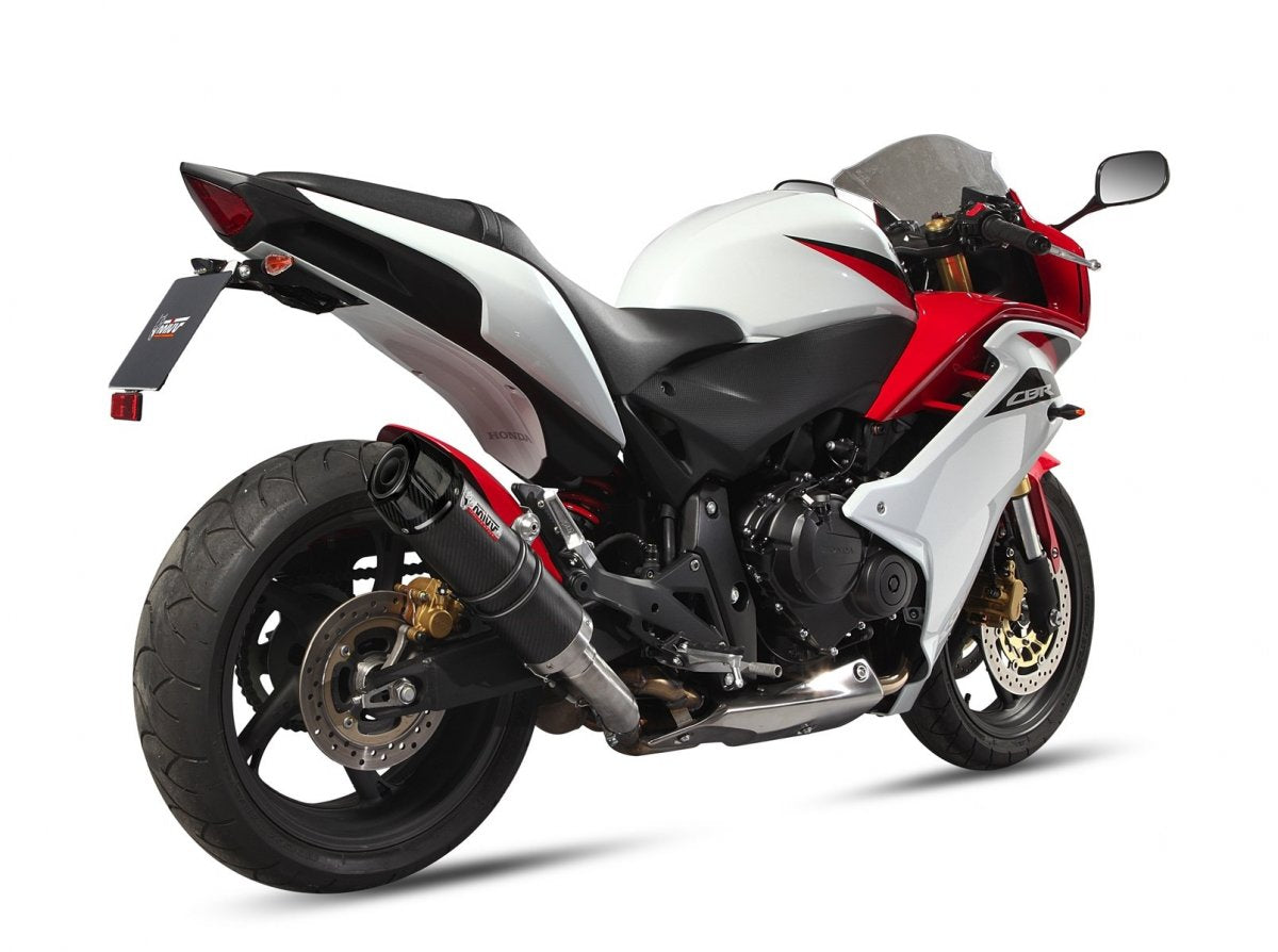 Escape homologado Mivv GP en Carbono para HONDA CB 600 F HORNET 07-13 | CBR 600 F/FS 11-13