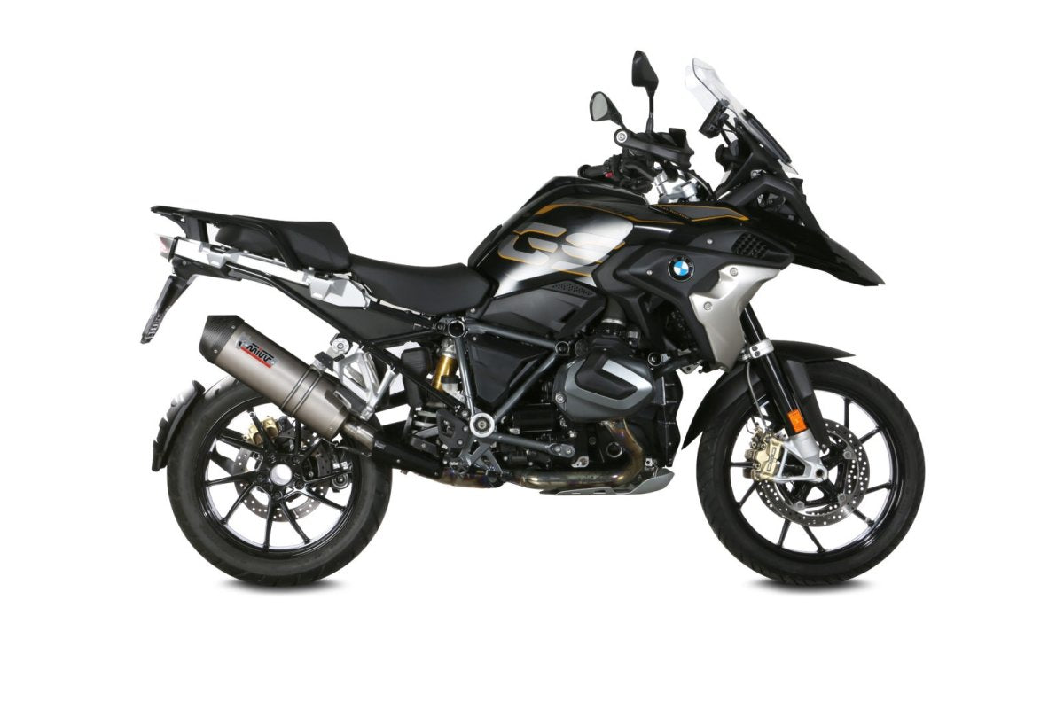 Escape homologado Mivv OVAL en Titanio para BMW R 1250 GS 19-23 | R 1250 GS ADVENTURE 19-23