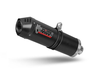 Escape de carbono aprovado pela Mivv OVAL para a Honda CB 750 Hornet (23-25) 