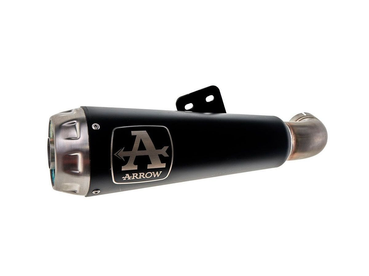 Escape ARROW PRO-Race homologado en nicromo negro para BMW S 1000 RR/R 19-24 |BMW M 1000 RR/R 23-24