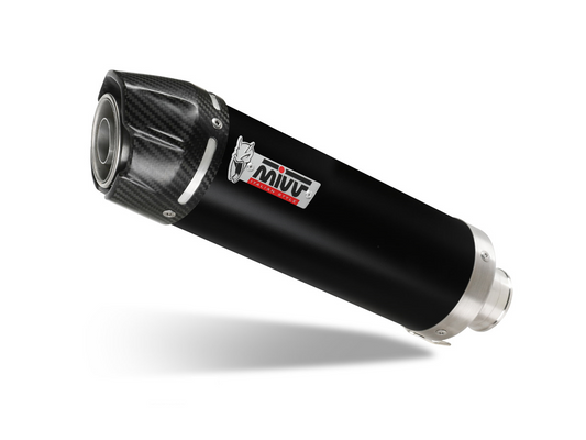 Escape homologado Mivv GP en Acero negro para HONDA CB 600 F HORNET 07-13 | CBR 600 F/FS 11-13