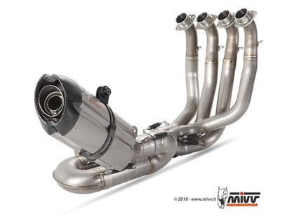 Sistema de escape completo não homologado Mivv FULL EXHAUST em aço inoxidável para HONDA CBR 1000 RR 08-13