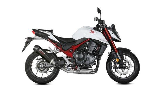 Escape homologado Mivv OVAL en Carbono para HONDA CB 750 HORNET 23-25