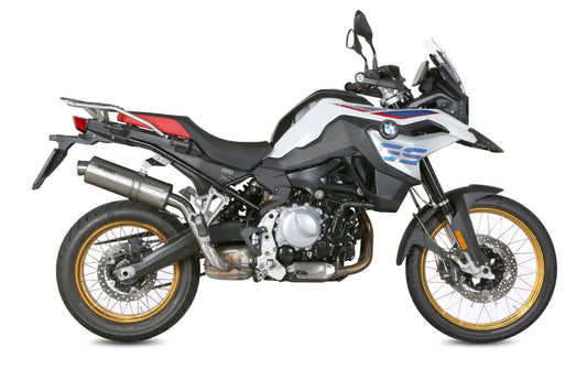 Escape homologado Storm OVAL Acero inox. para BMW F 850 GS 18-24 | F 750 GS 18-24 | F 850 GS ADVENTURE 18-24