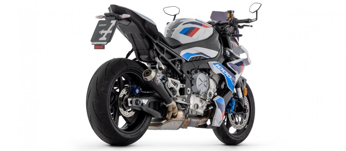Escape ARROW PRO-Race homologado en nicromo negro para BMW S 1000 RR/R 19-24 |BMW M 1000 RR/R 23-24