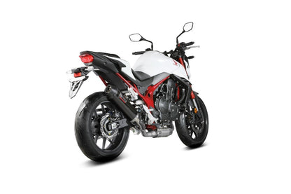 Escape de carbono aprovado pela Mivv OVAL para a Honda CB 750 Hornet (23-25) 