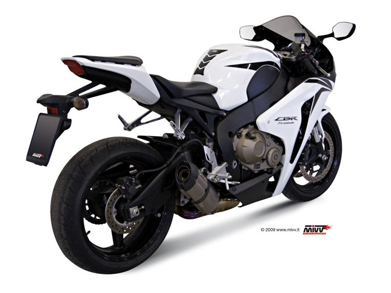 Non-homologated full exhaust system Mivv FULL EXHAUST in stainless steel for HONDA CBR 1000 RR 08-13