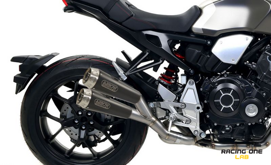 Escape ARROW PRO-Race homologado en nicromo negro para HONDA CB 1000 R / NEO SPORTS CAFE 18-24