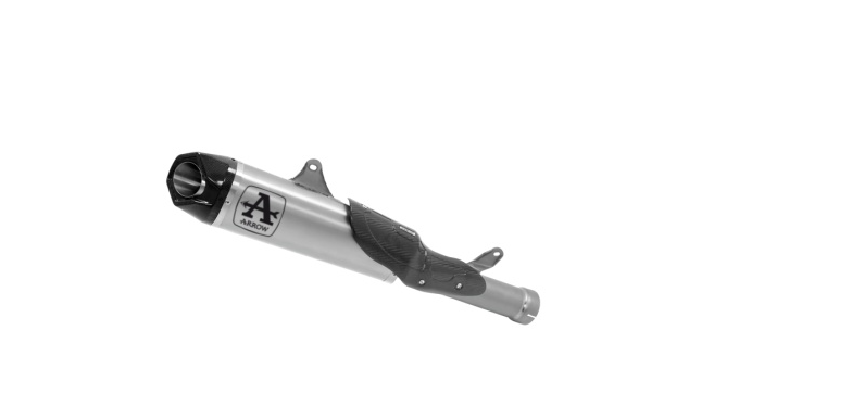 Escape ARROW Works homologado en titanio negro para HONDA CBR 1000 RR 20-23