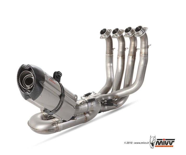 Non-homologated full exhaust Mivv FULL EXHAUST in Titanium for HONDA CBR 1000 RR 08-13