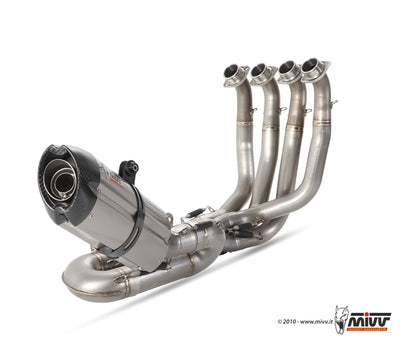 Escape completo não homologado Mivv FULL EXHAUST em titânio para HONDA CBR 1000 RR 08-13
