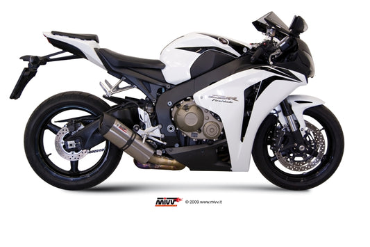 Non-homologated full exhaust Mivv FULL EXHAUST in Titanium for HONDA CBR 1000 RR 08-13