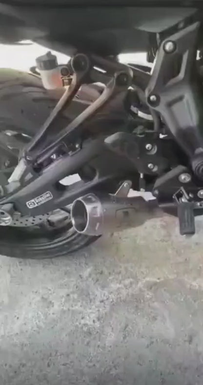 Línea Completa Artesanal Yamaha MT-07/ R7/ Tracer 7/ XSR700 (2014-2026) Acero Inoxidable