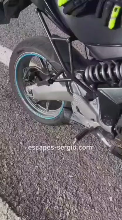 Línea Completa Artesanal Kawasaki Ninja 650/ Z650/ Versys 650 (2023-2026) Acero Inoxidable