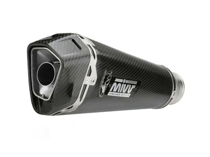 Escape de carbono aprovado pela Mivv DELTA RACE para a Honda CB 750 Hornet (23-25) 