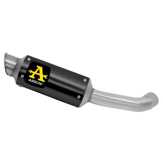 Escape ARROW GP2 homologado en nicromo negro para BMW S / M 1000 RR 19-24