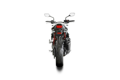 Escape de carbono aprovado pela Mivv DELTA RACE para a Honda CB 750 Hornet (23-25) 