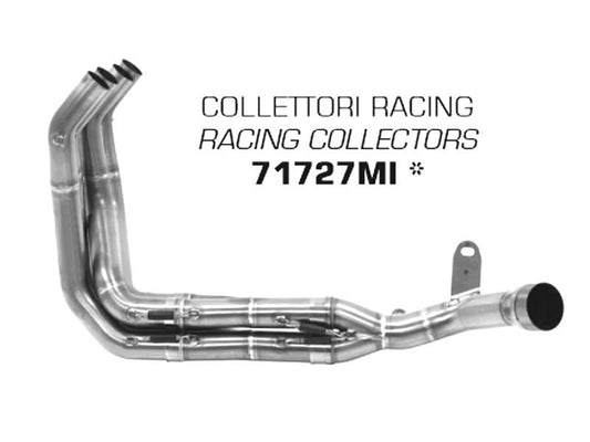Colectores ARROW no homologado en acero inoxidable para KAWASAKI Z 900 / A2 20-24