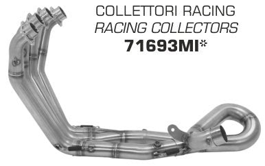 Non-homologated ARROW stainless steel collectors for HONDA CB 1000 R / NEO SPORTS CAFE 18-24 
