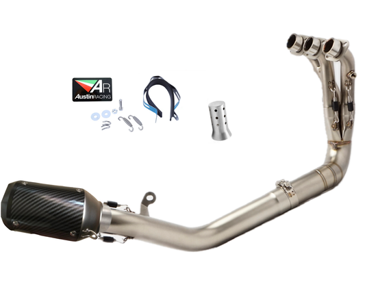 Línea Completa Artesanal Zontes 703RR (2025-2026) Acero Inoxidable