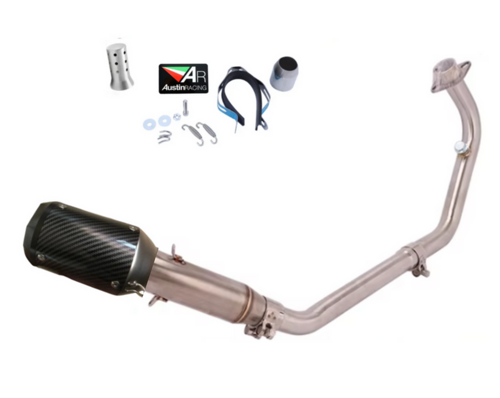 Linha completa Artisan Voge 125 R (2023-2026) Aço inoxidável