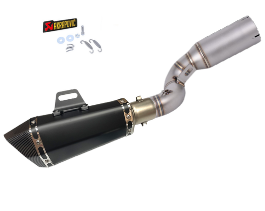 Línea de Escape Artesanal Husqvarna Svartpilen (2021-2026) Acero Inoxidable