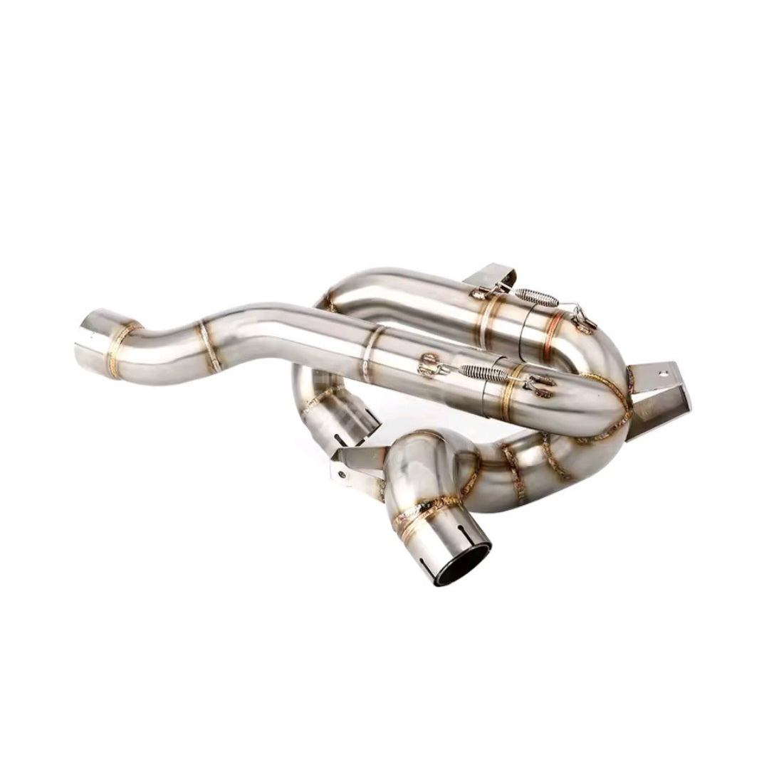 Ducati Multistrada V4-V4S (2021-2025) Handmade Catalytic Converter Stainless Steel
