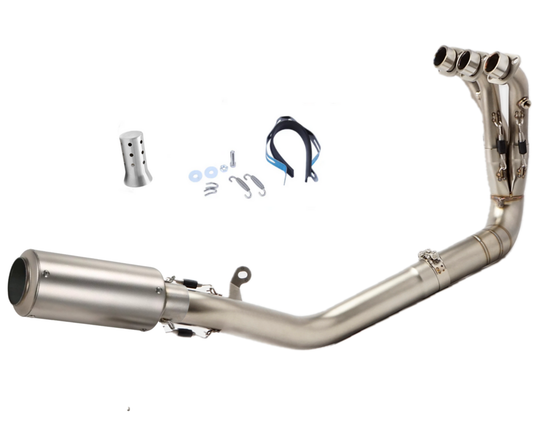 Línea Completa Artesanal Zontes 703RR (2025-2026) Acero Inoxidable
