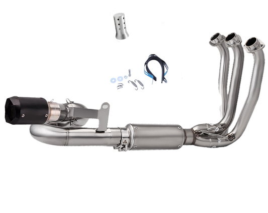 Línea Completa Artesanal CFMoto 675 SR/NK (2025) Acero Inoxidable