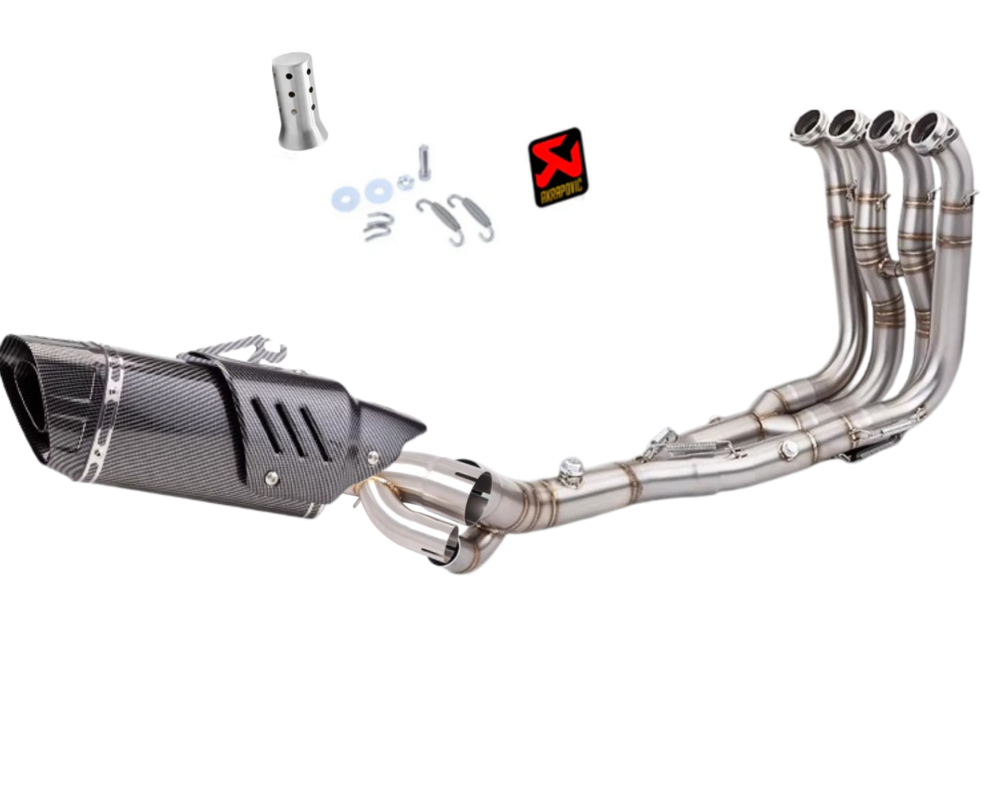 Línea Completa Artesanal BMW S1000XR (2015-2019) Acero Inoxidable