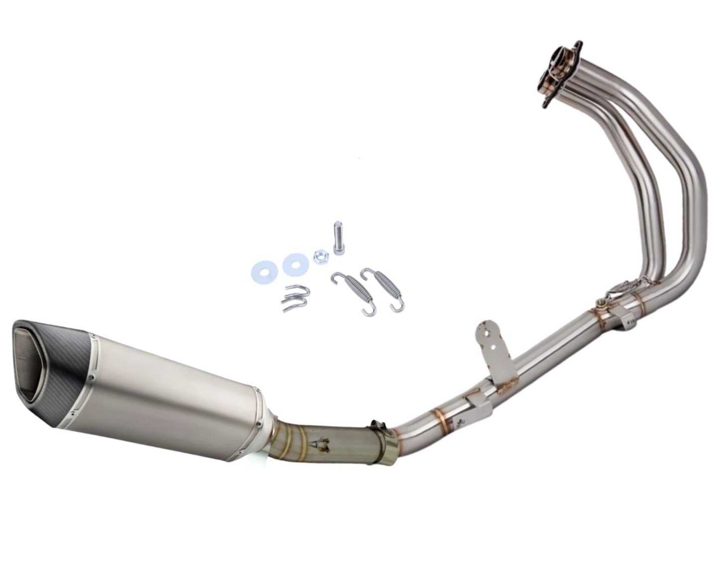 Línea Completa Artesanal Honda CBR500R/ CB500F/ CB500X (2013-2025) Acero Inoxidable