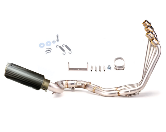 Gama completa de peças artesanais em aço inoxidável para Honda CB650R/ CBR650R (2019-2026).