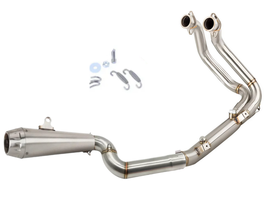Línea Completa Artesanal BMW F900R/ F900XR (2020-2025) Acero Inoxidable