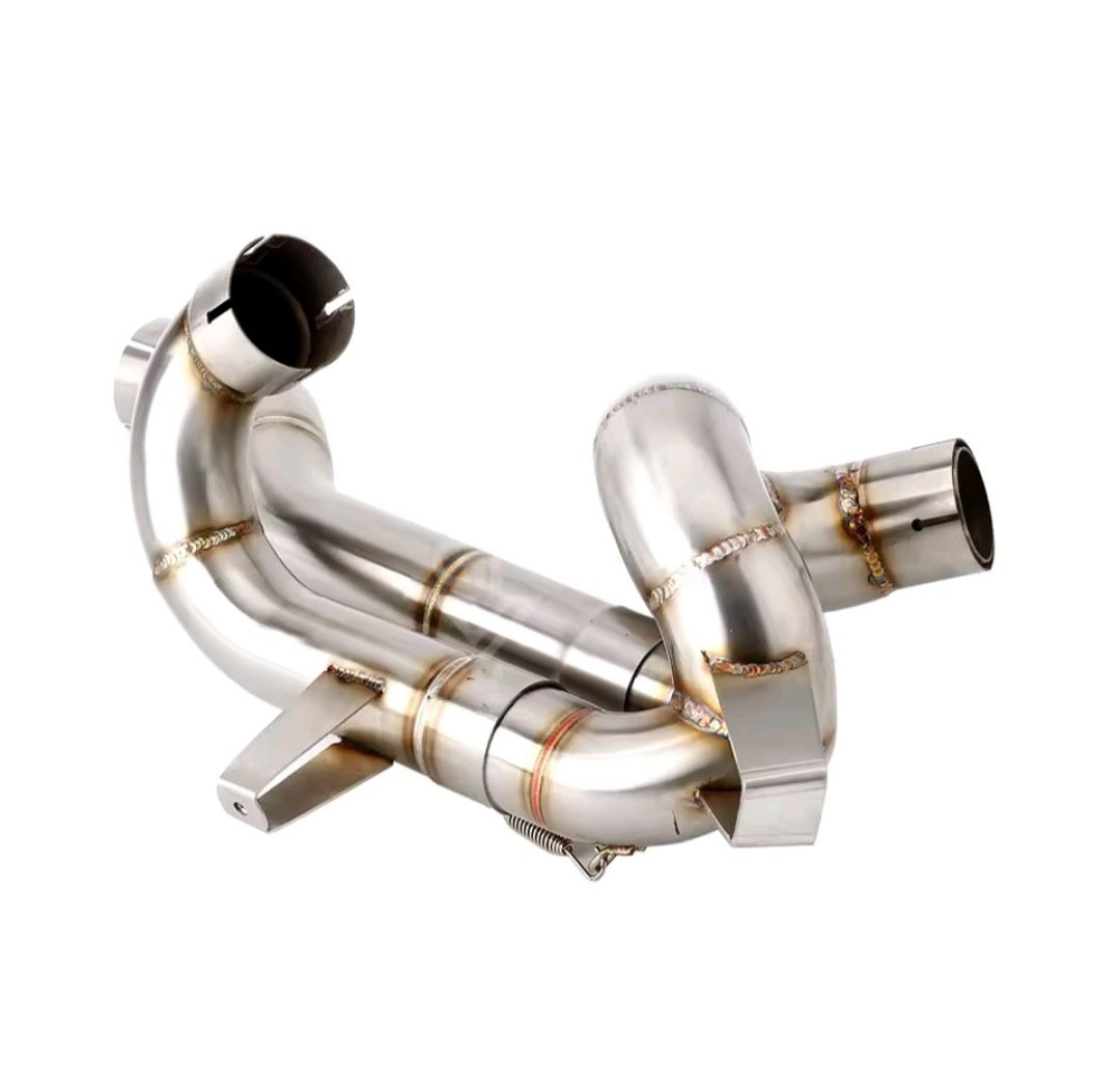 Ducati Multistrada V4-V4S (2021-2025) Handmade Catalytic Converter Stainless Steel