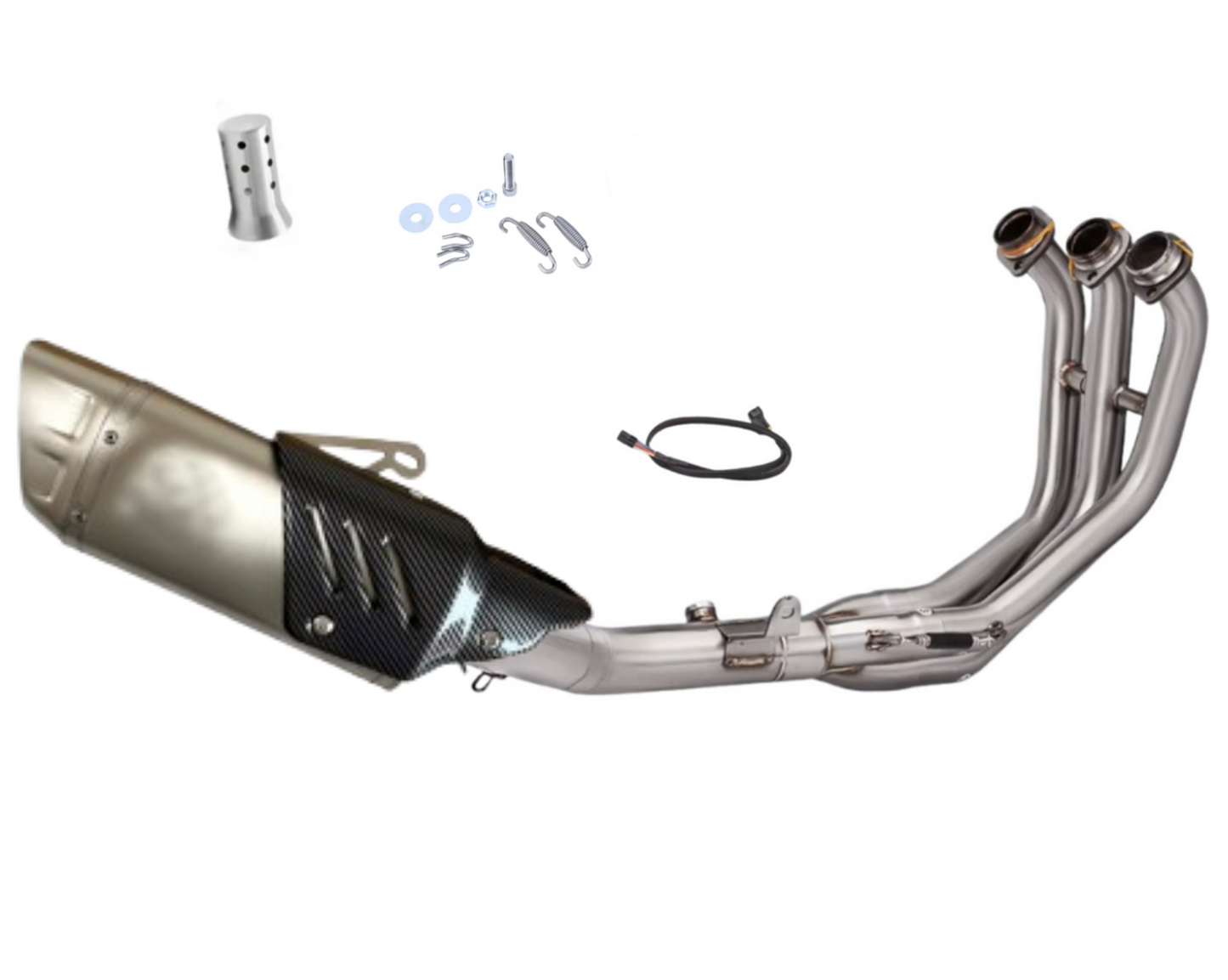 Línea Completa Artesanal Yamaha MT-09/ R9/ Tracer 9/ XSR900 (2021-2026) Acero Inoxidable