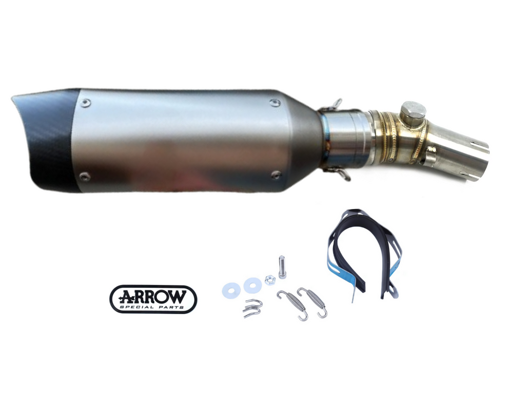 Ponteira Final Slip-On Kawasaki ER-6N/F (2005-2016) Aço Inoxidável