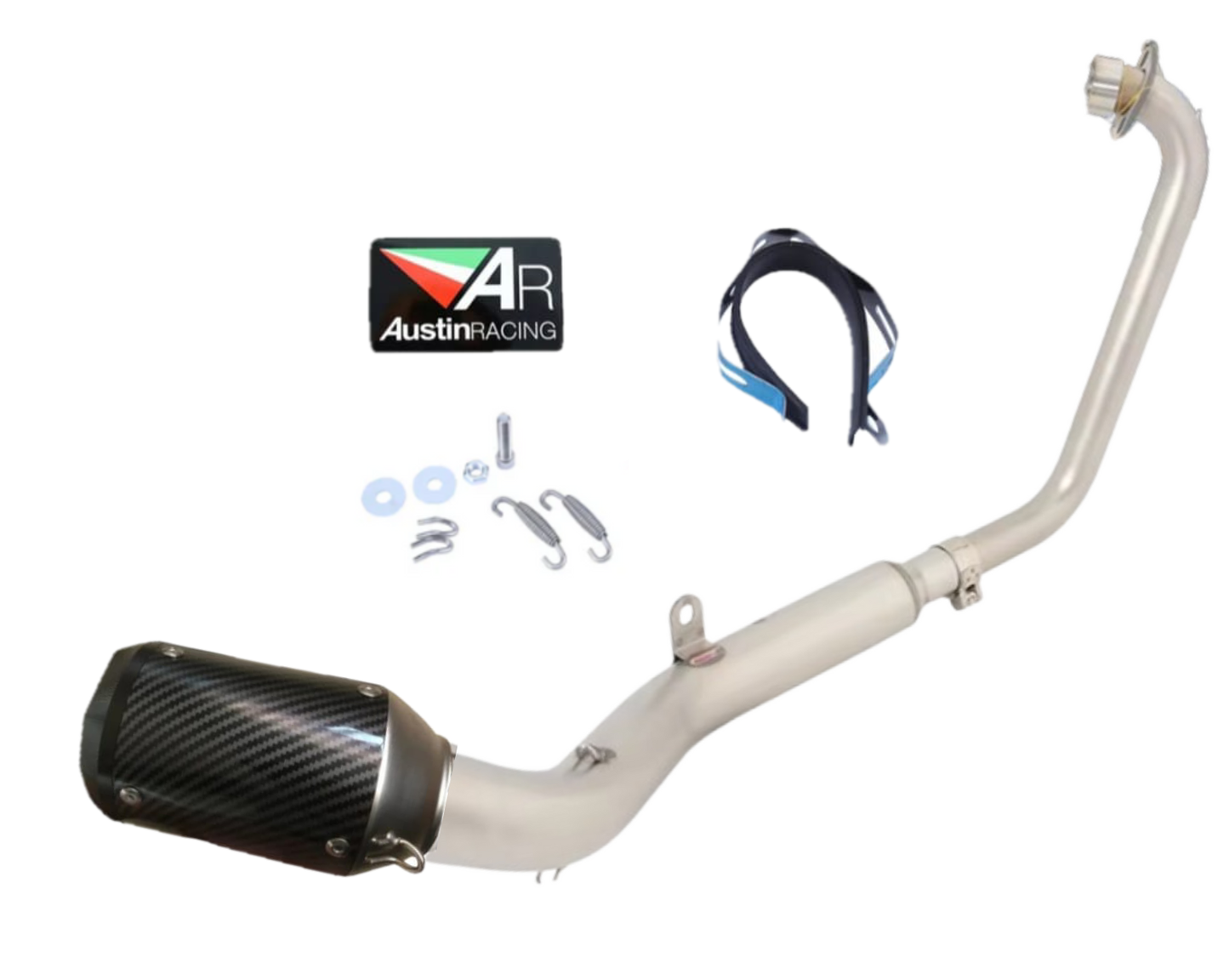 Línea Completa Artesanal Zontes G1/ U1/ Z2/ ZT 125 (2019-2026) Acero Inoxidable