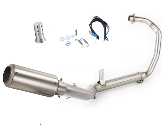 Línea Completa Artesanal Aprilia Tuono/RS 125 (2012-2026) Acero Inoxidable