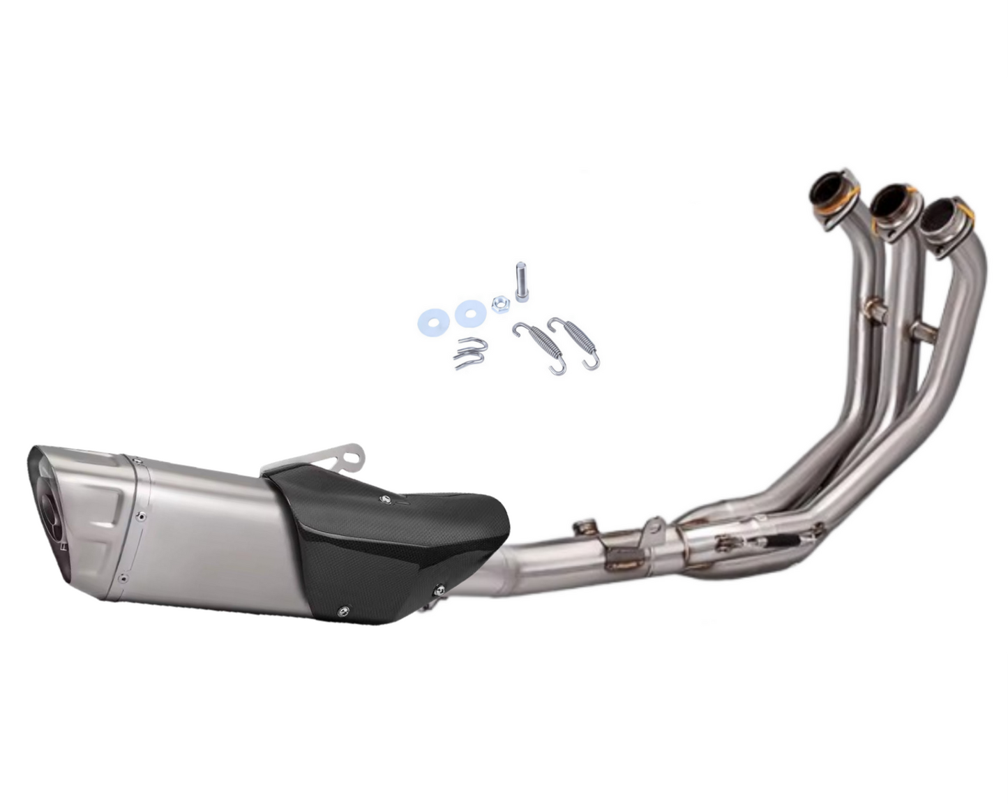 Línea Completa Artesanal Yamaha MT-09/ R9/ Tracer 9/ XSR900 (2021-2026) Acero Inoxidable