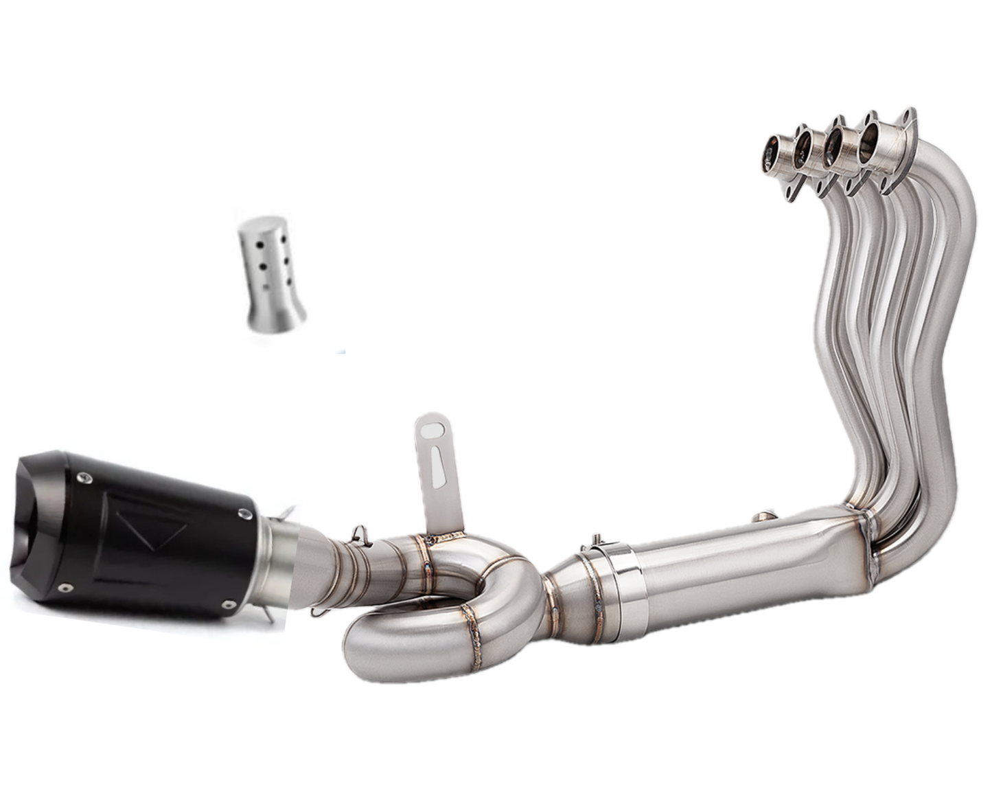 Línea Completa Artesanal ZXMOTO 500RR 2026 Acero Inoxidable