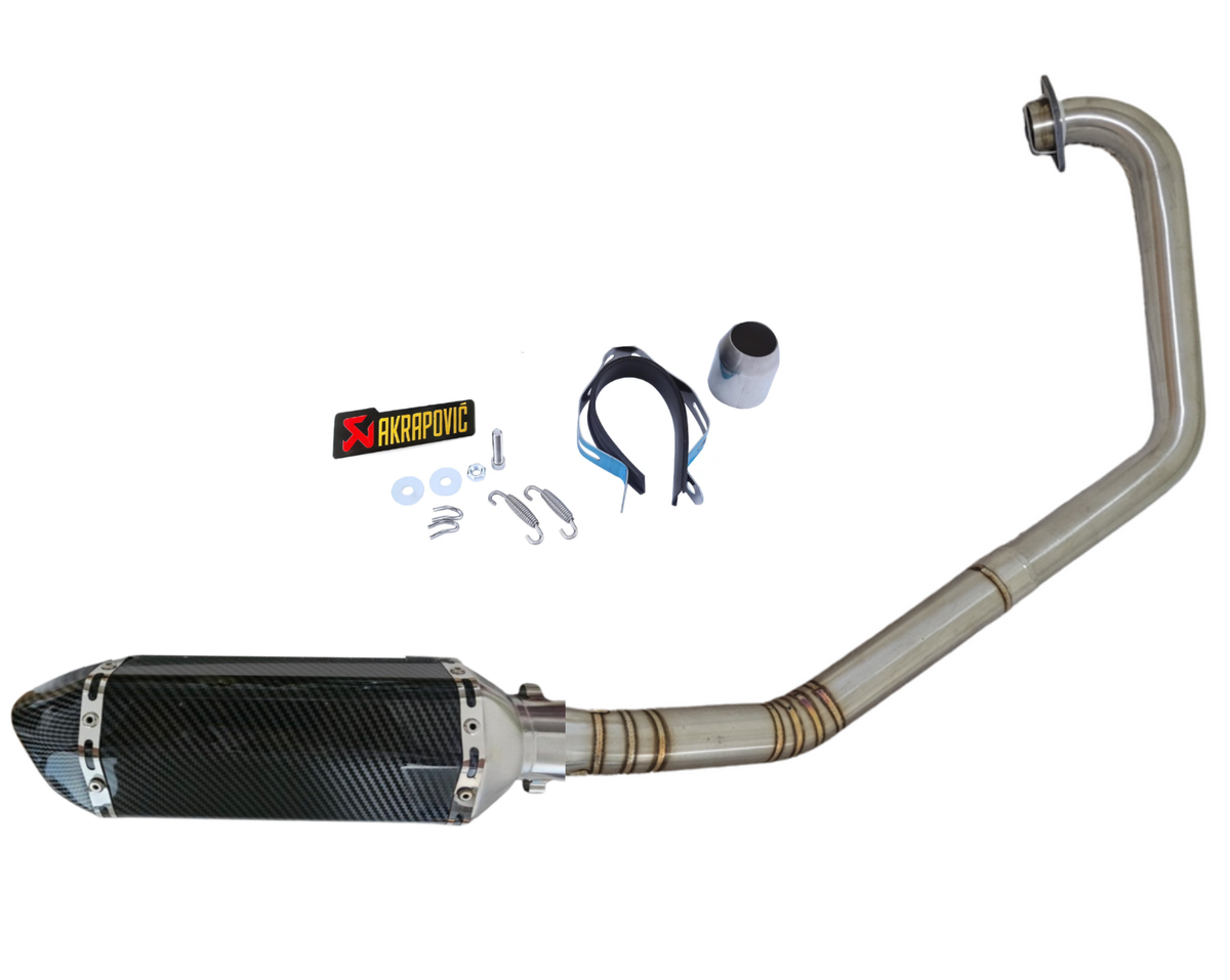 Línea Completa Yamaha R125/ MT125 (2008-2018) Acero Inoxidable