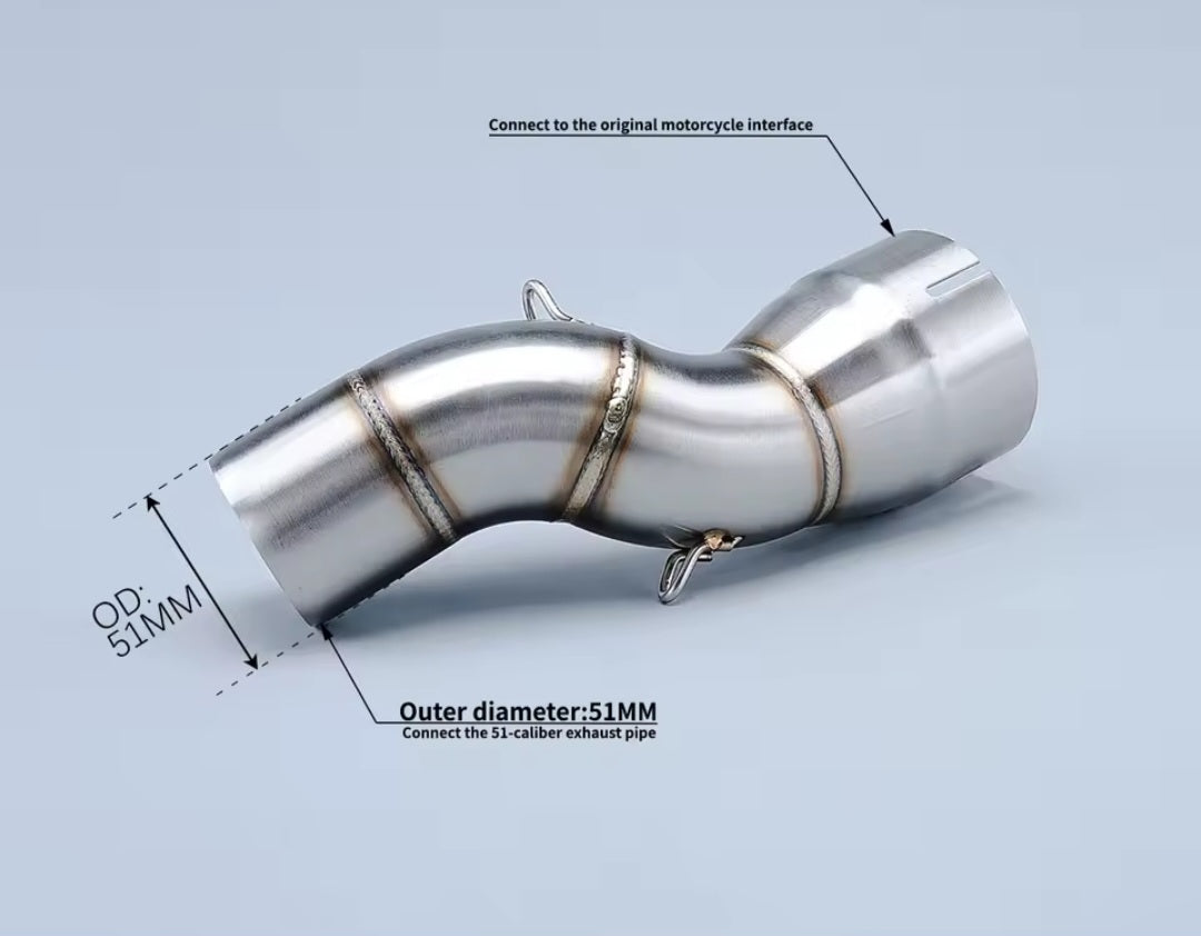 Coletores BMW R 1200/1250 GS (2012-2024) Aço Inoxidável