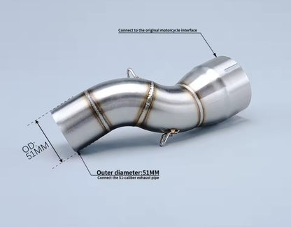 Semicolector BMW R 1200/1250 GS (2012-2024) Stainless Steel