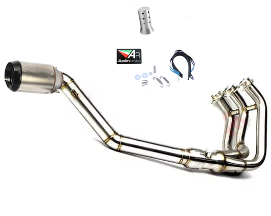 Línea Completa Artesanal Yamaha MT09/ Tracer 900/ XSR900 (2014-2020) Acero Inoxidable